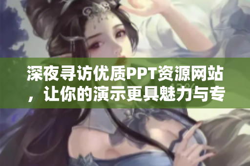 深夜寻访优质PPT资源网站，让你的演示更具魅力与专业感