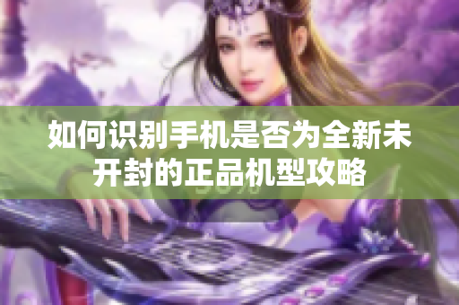 如何识别手机是否为全新未开封的正品机型攻略