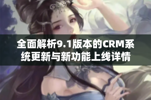 全面解析9.1版本的CRM系统更新与新功能上线详情