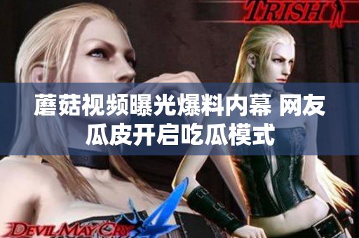 蘑菇视频曝光爆料内幕 网友瓜皮开启吃瓜模式