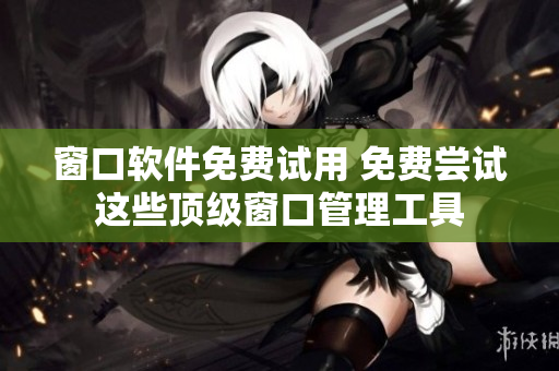 窗口软件免费试用 免费尝试这些顶级窗口管理工具