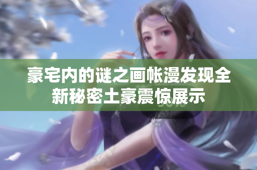 豪宅内的谜之画帐漫发现全新秘密土豪震惊展示