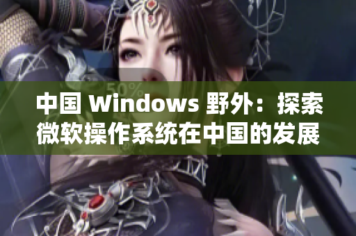 中国 Windows 野外：探索微软操作系统在中国的发展历程