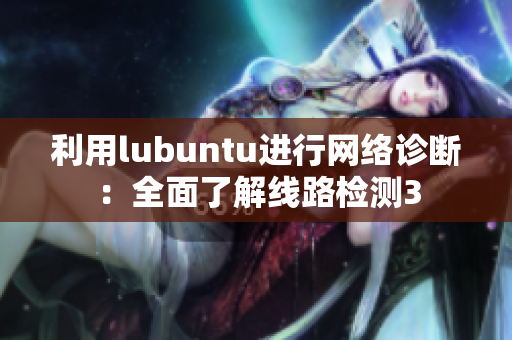 利用lubuntu进行网络诊断：全面了解线路检测3