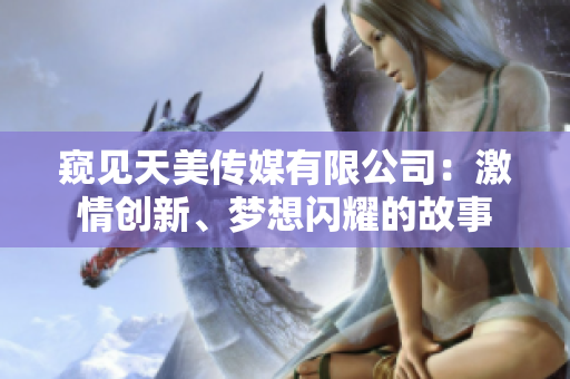 窥见天美传媒有限公司：激情创新、梦想闪耀的故事