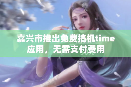 嘉兴市推出免费搞机time应用，无需支付费用