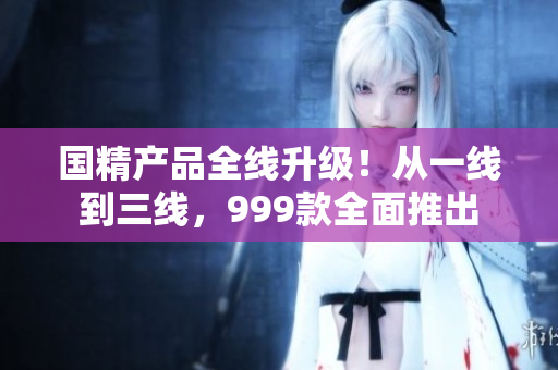 国精产品全线升级！从一线到三线，999款全面推出