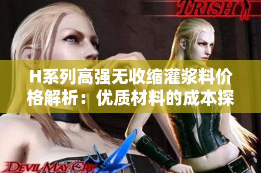 H系列高强无收缩灌浆料价格解析：优质材料的成本探讨