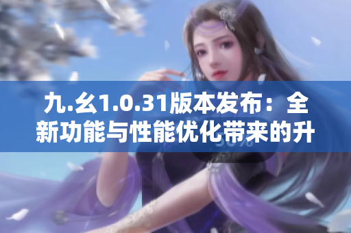 九.幺1.0.31版本发布：全新功能与性能优化带来的升级