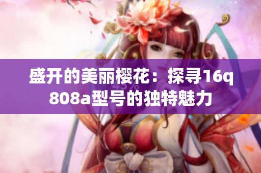 盛开的美丽樱花：探寻16q808a型号的独特魅力