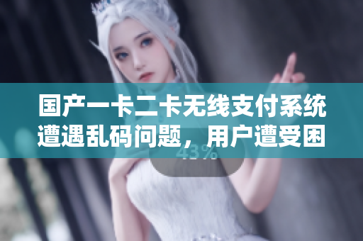 国产一卡二卡无线支付系统遭遇乱码问题，用户遭受困扰