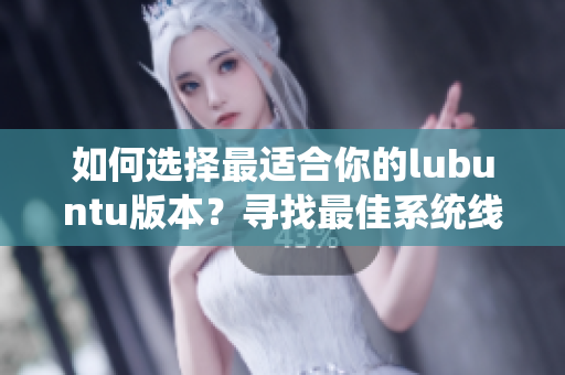 如何选择最适合你的lubuntu版本？寻找最佳系统线路的详细指南