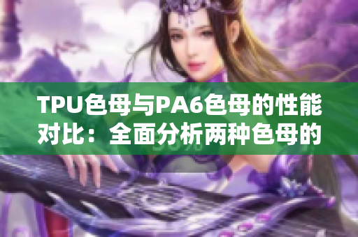 TPU色母与PA6色母的性能对比：全面分析两种色母的特点