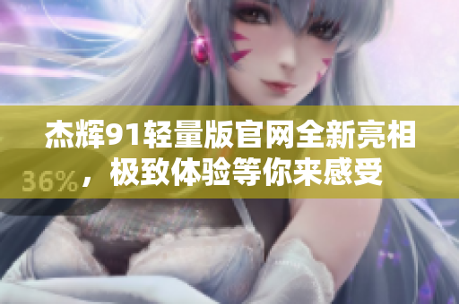 杰辉91轻量版官网全新亮相，极致体验等你来感受
