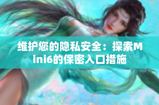 维护您的隐私安全：探索Mini6的保密入口措施
