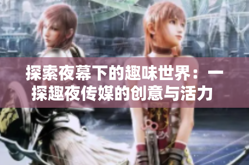 探索夜幕下的趣味世界：一探趣夜传媒的创意与活力  