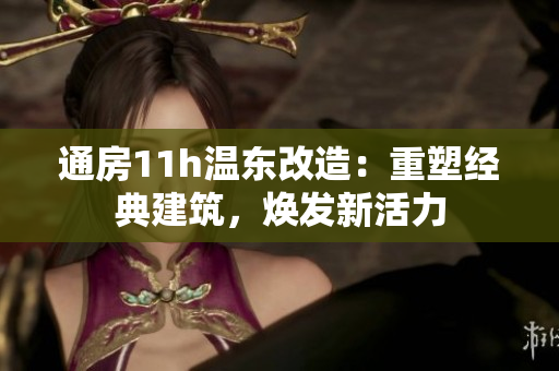 通房11h温东改造：重塑经典建筑，焕发新活力
