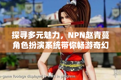 探寻多元魅力，NPN赵青蔓角色扮演系统带你畅游奇幻世界