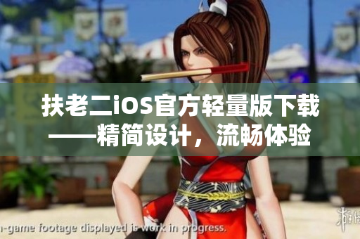 扶老二iOS官方轻量版下载——精简设计，流畅体验
