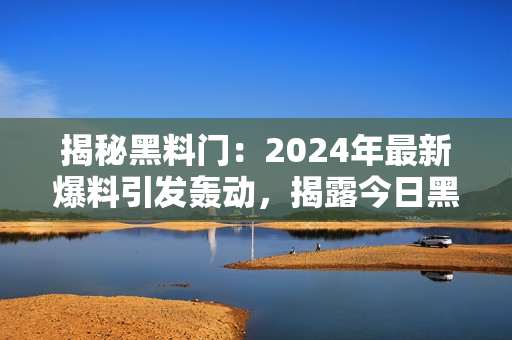 揭秘黑料门：2024年最新爆料引发轰动，揭露今日黑料！