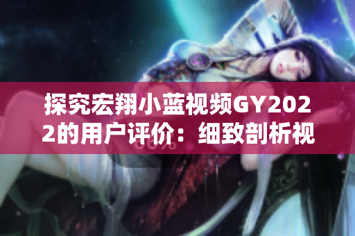 探究宏翔小蓝视频GY2022的用户评价：细致剖析视频内容与观众反馈