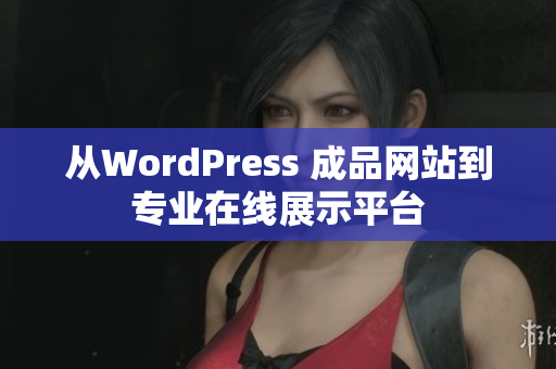 从WordPress 成品网站到专业在线展示平台