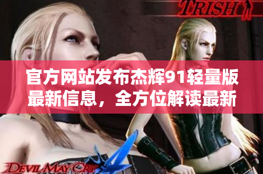 官方网站发布杰辉91轻量版最新信息，全方位解读最新产品功能