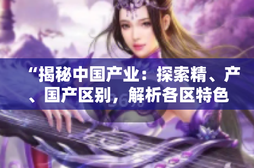 “揭秘中国产业：探索精、产、国产区别，解析各区特色与发展趋势”