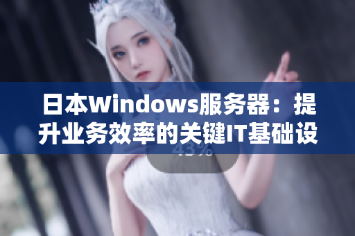 日本Windows服务器：提升业务效率的关键IT基础设施