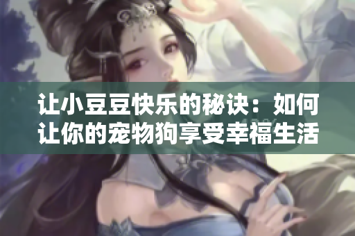 让小豆豆快乐的秘诀：如何让你的宠物狗享受幸福生活