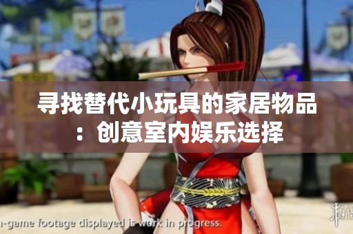 寻找替代小玩具的家居物品：创意室内娱乐选择