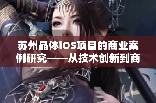 苏州晶体iOS项目的商业案例研究——从技术创新到商业化应用