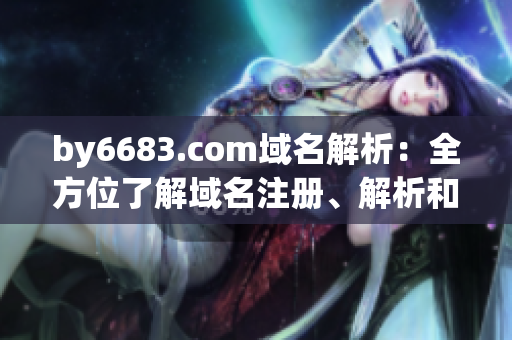 by6683.com域名解析：全方位了解域名注册、解析和管理的详细指南