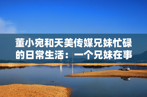 董小宛和天美传媒兄妹忙碌的日常生活：一个兄妹在事业、家庭与爱情间的奋斗与坚持