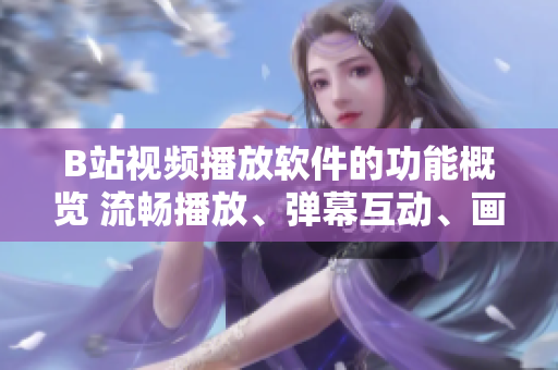 B站视频播放软件的功能概览 流畅播放、弹幕互动、画中画模式等