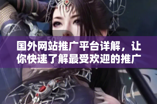 国外网站推广平台详解，让你快速了解最受欢迎的推广渠道
