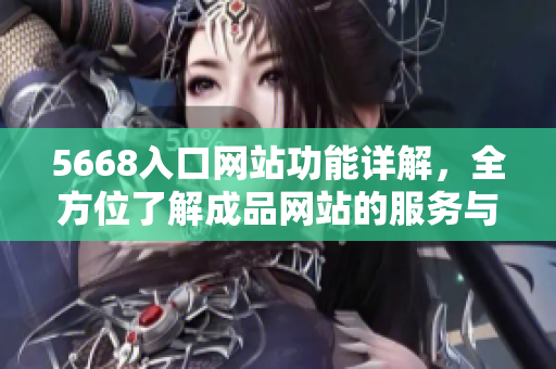 5668入口网站功能详解，全方位了解成品网站的服务与特色
