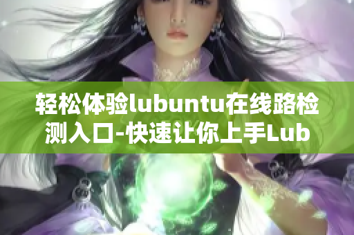 轻松体验lubuntu在线路检测入口-快速让你上手Lubuntu