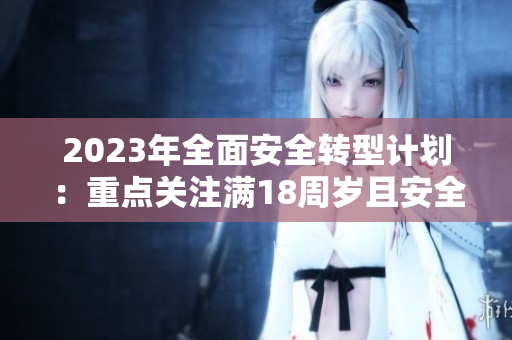 2023年全面安全转型计划：重点关注满18周岁且安全有保障，迈向大象级进步