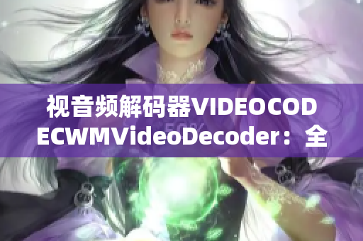 视音频解码器VIDEOCODECWMVideoDecoder：全面解析WM视频编码器