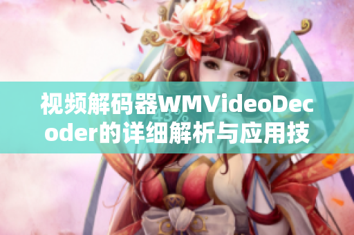 视频解码器WMVideoDecoder的详细解析与应用技巧