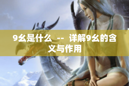 9幺是什么  --  详解9幺的含义与作用
