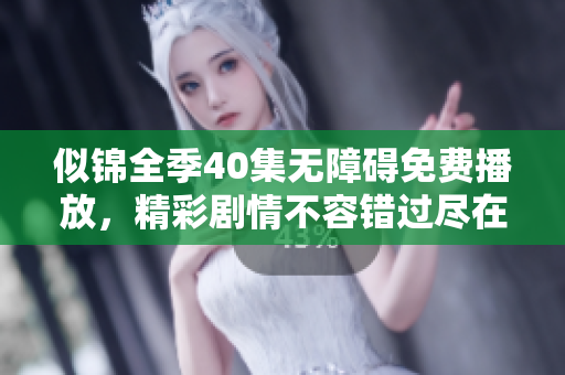 似锦全季40集无障碍免费播放，精彩剧情不容错过尽在其中