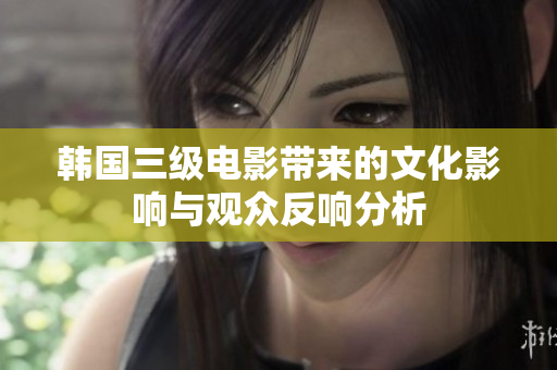 韩国三级电影带来的文化影响与观众反响分析