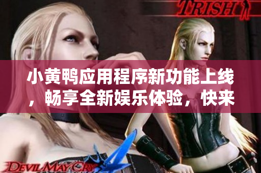 小黄鸭应用程序新功能上线，畅享全新娱乐体验，快来试试吧