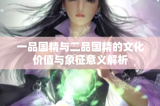 一品国精与二品国精的文化价值与象征意义解析