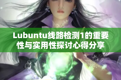 Lubuntu线路检测1的重要性与实用性探讨心得分享